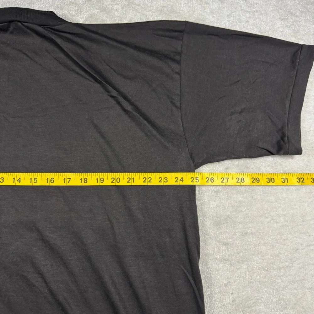 Vintage 1992 Joe Cool Atlantic City NJ Graphic T-Shirt Black XXXL Single‎ Stitch